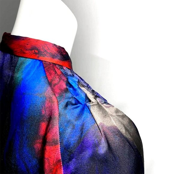 PIAZZA SEMPIONE Saturated silk top - Picture 5 of 7